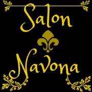 SalonNavona180x180Blackwithsmallfleurdelis